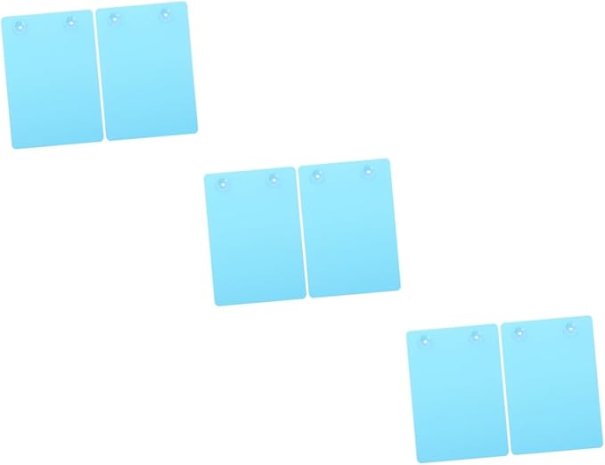 DOITOOL 6pcs Plastic Fish Tank Breeding Plate Cups Easy Install Safety Breeding Board for Fish and Shrimp Farming