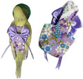Bird & Parrot Diapers - Flight Suit Liners for Monk Parakeets, Cockatiels (Small, Purple)