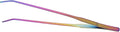 AYNEFY Aquarium Long Planted Feeding Tongs, Stainless Steel Colorful Straight Tweezer Aquarium Plant Maintenance Tools for AquaticPlants 10.6 Inches (27cm Bent Clip), AYNEFYwd0ziq89km-12