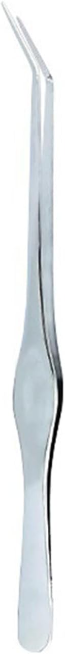 10in 13in 18in Aquarium Tweezers Stainless Steel Curved Straight Tweezer for Plant Reptiles Feeding Tongs