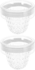 SUPVOX 2pcs Aquarium Breeding Box Transparent Floating Incubator for Fish Tank Isolation for Guppies and Fry Safe Protective Space for Mother Fish and