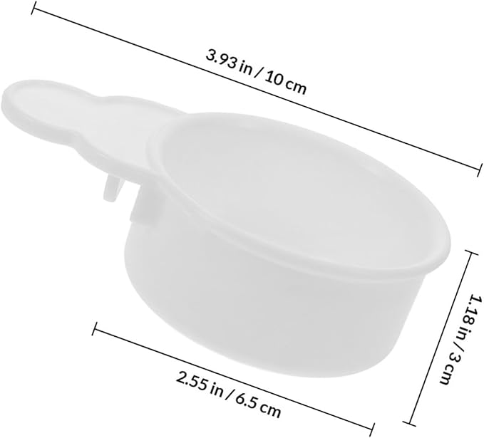 2pcs Bird Food Bowl and Cage Feeder Cups for Small Birds Watering Supplies for Parakeets and Small Parrots Cage Use