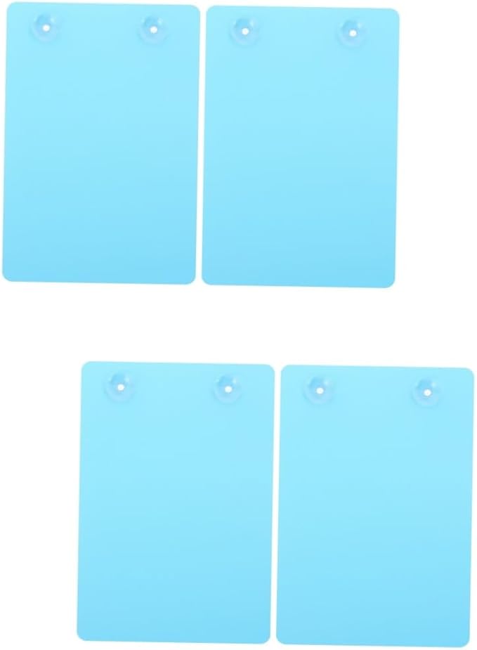 DOITOOL 4pcs Fish Tank Plate for Guppies Live Breeding Suction Cup Installation Plastic Fish Breeding Supplies