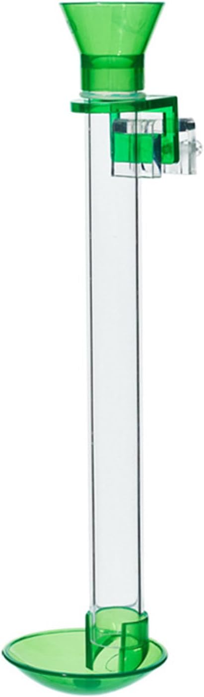 Acrylic Shrimp Feeder Tube Feeding Dish Deep Bowl for Aquarium Shrimp Fish Clip to Fish Tanks Multiple Size Acrylic Shrimp Feeder Feeding Tube and Dish Tray Bowl Set