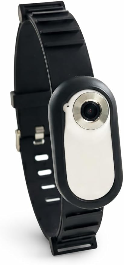 Dog Collar Camera 1080P HD – Dog POV Camera with 170° Wide Angle Lens, Mini Action Camera for Dogs, Video Recording with Micro SD Card, Lightweight Pet Body Cam (No WiFi)