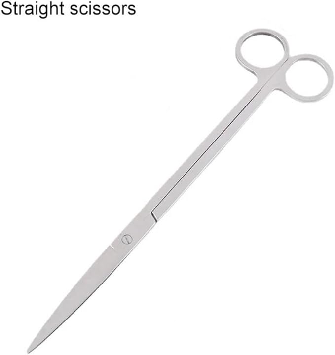 Aquarium Aquascaping Tool, Long Tweezers Scissors Spatula, 4 in 1 Stainless Steel Aquatic Plants Set for Fish Starter Kits, Aquariums Tank and Terrarium
