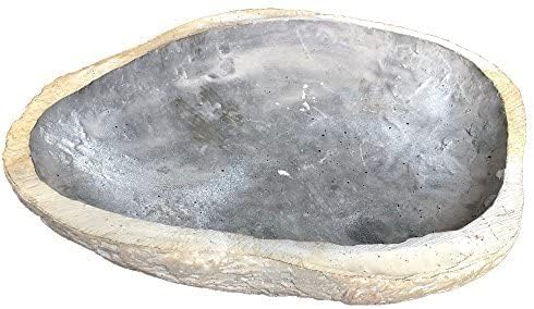 GiftsForYouNow Personalized Pet Memorial Resin Garden Stone with Paw Prints, 11.5 x 8.25 x 2.5 Inches, Dog Grave Marker, Dog Headstone