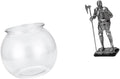 Transparent Small Fish Tank Vase Tabletop Ornament Aquarium Bowl for Office Entryway Bedroom Home Decor Housewarming Gift Plants