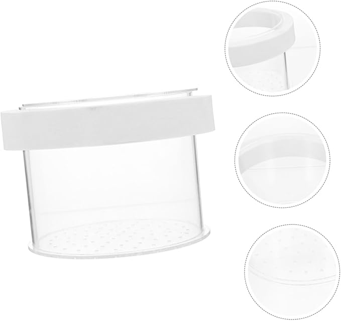 Acrylic Fish Isolation Box for Shrimp and Fry Breeding Separator Tank for Freshwater and Aquariums Easy to Observe and Install Breeding Container
