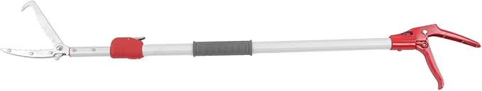 Fish Long Tweezers, Long Tweezers for Aquarium Telescopic Long Aquarium Tongs Tool for Snake EEL for Grabbing in Deep