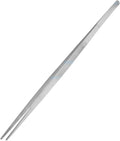 YNR Reptiles Feeding Tongs Tweezers Hospitals Aquarium Fish Tank Tools Aquatic Metal Stainless Steel (Straight, 11 Inches)