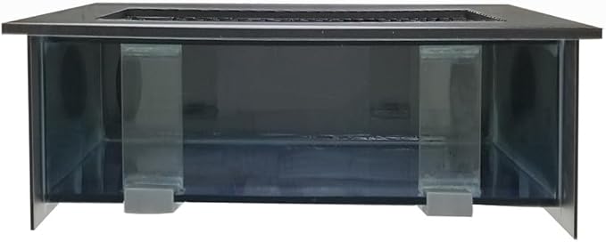 Aussie Aquariums 3.0 Wall Mounted Fish Tank Kit with LED Lighting, Built-in Filter System, Modern Space-Saving Design, Complete Accessories Set (Verticali, Silver)