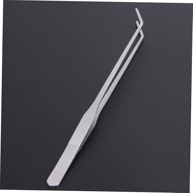 1set Fish Tank Cleaning Kit Aquarium Tools Straight Tweezers Curved Scissors Flat Shovel for Aquatic Plant Care and Gravel Cleaning