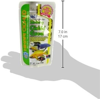 Hikari 3.5-Ounce Cichlid Excel Sinking Pellets for Pets, Mini