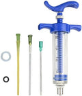 LILYS PET Reuseable Young Birds Feeding Syringe,Plastic and Perspex Material,Feeding Milk for Young Birds or Feeding Medicine for Sick Birds (20ml and 2+2.5+3mm Hose)