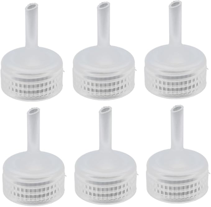 Didiseaon 40pcs Shrimp Hatching Caps for Fish Tank Practical Incubator for Aquarium Easy to Install and Beverage Bottles for Shrimp Breeding