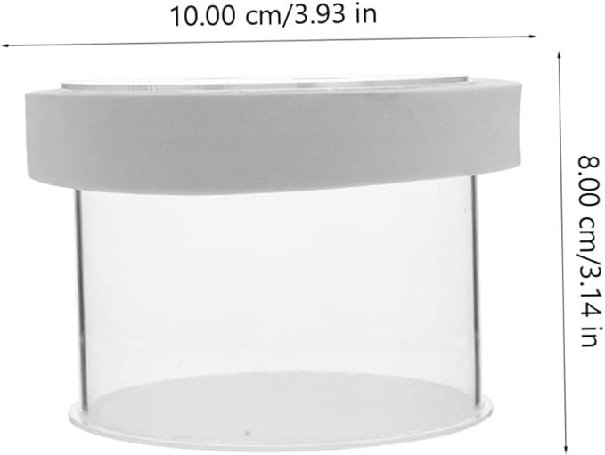 Floating Aquarium Breeding Box Fish Separator for Fry and Fish Water Permeable Design Cover for Home Use