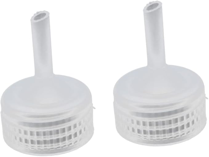 DOITOOL 150pcs Shrimp Egg Hatching Cap Incubator for Aquarium Fish Tank Plastic Tool for Shrimp Breeding Easy to Install Beverage Bottles