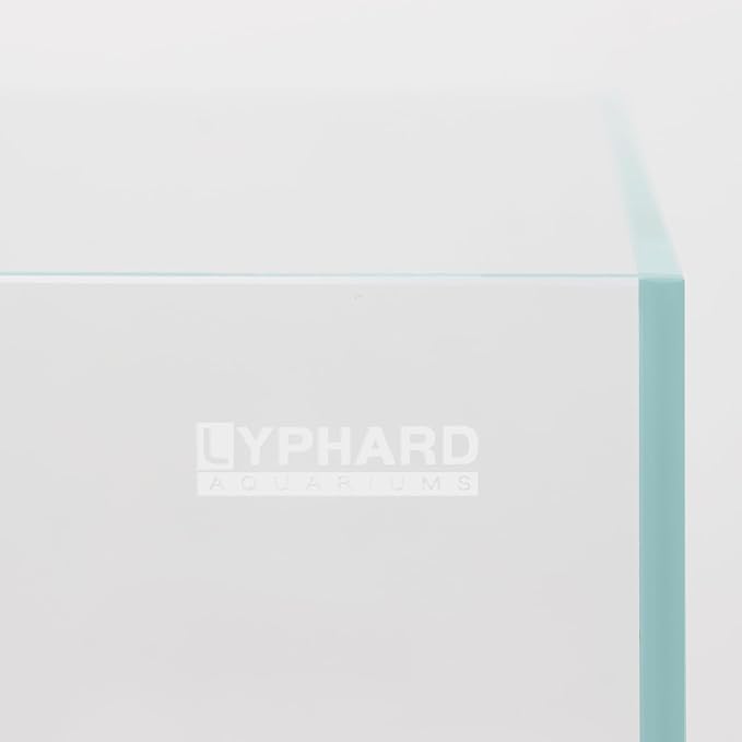LYPHARD AQUARIUMS 2.9 Gallon Rimless Aquarium, Ultra Clear Glass Low Iron Aquarium Tank, Small Fish Tank for Betta, L11.8×W5.9×H9.8 Inches Thickness 5mm with EVA Foam Mat Included