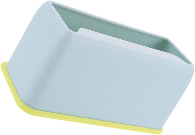 TOYANDONA Plastic Cat Litter Scoop Holder Stand Storage Base for Easy Cleanup and Scoop Storage Blue Plastic Scooper Organizer for Cat Litter Boxes and Pet Waste Management