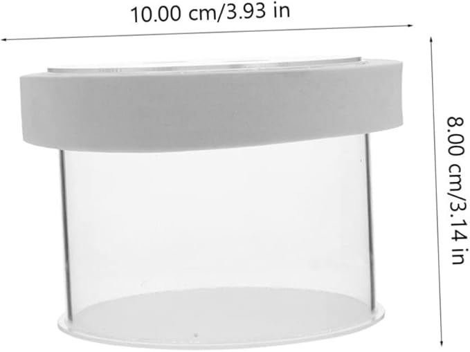 NOLITOY 3pcs Fish Box Floating Aquarium Breeding Box Transparent Isolation Tank for Fish Lightweight Design Removable Cover for Home Use and Quick Adaptation