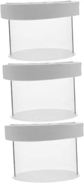NOLITOY 3pcs Fish Box Floating Aquarium Breeding Box Transparent Isolation Tank for Fish Lightweight Design Removable Cover for Home Use and Quick Adaptation