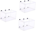 3pcs Fish Breeder Isolation Box for Aquariums Large Capacity Mesh Hatchery Cups Design for Easy Observation Easy to Clean Fish Breeding Tank