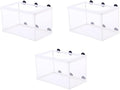 BESPORTBLE 3pcs Fish Tank Isolation Box Net Breeder Box Suction Cup Fish Breeding Divider