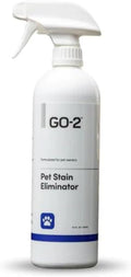 go-2 Pet Stain & Odor Remover for Carpet – Eliminates Dog & Cat Urine Fast, No Sticky Residue, Safe for Pets & Kids (24 oz)