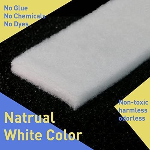 The 2 Gallon Betta Fish Tank Starter kit Comes with White Cotton and is Replaced Every 2-3 Days to Ensure Good Water Quality for Fighting Fish, Shrimp, Guppy Jellyfish