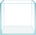 Cube Rimless Frameless Extra Clear All Glass Aquarium, Low Iron Glass Tank, 5mm Glass, White Leveling Mat Included, w/Lids Options