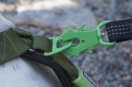 Ultimate Urban Premium Dog Harness - No Choke/Pull/Escape Dog Harness with Adjustable Padding, Heavy Duty, Easy On/Off, High Strength Buckles, Emergency Handle and 3 Connect Points (Silver, XXL)