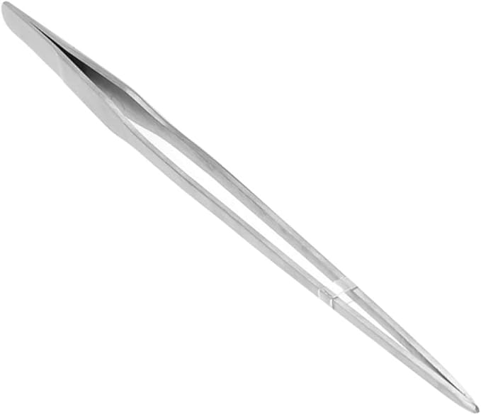 Beaupretty 38cm Straight Aquatic Plant Tongs Stainless Steel Fish Tank Plant Ergonomic Tip for Easy Removal