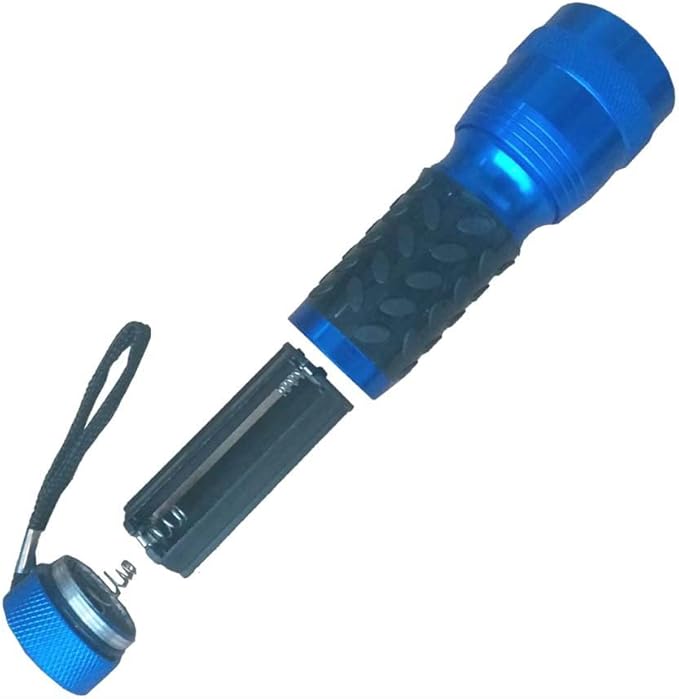 Ahimori Led Uv Flashlight Mini Blacklight Ultraviolet Light for Pet Urine Stain Detecting Phosphor Jade Identification Light