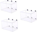 balacoo 3pcs Fish Hatchery Breeding Box Mesh Fish Breeding Tank Aquarium Isolation Box Suction Cup for Easy Install