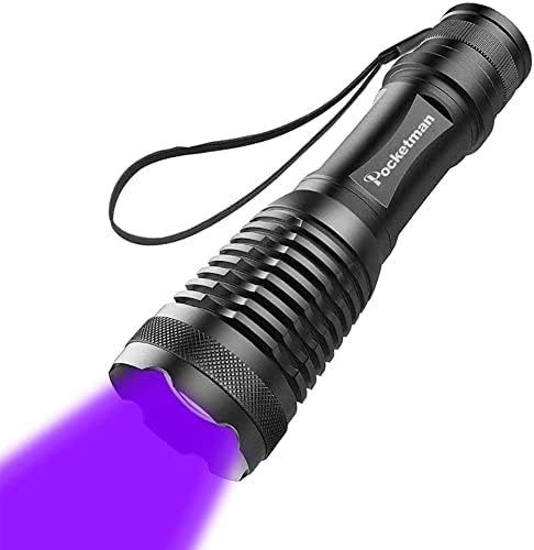 MODOAO Flashlight Black Light,2 in 1 Flashlight and Tactical Flashlight for Dog or Cat Urine on Carpet, Pet Stain & Bed Bug or Camping,Hiking