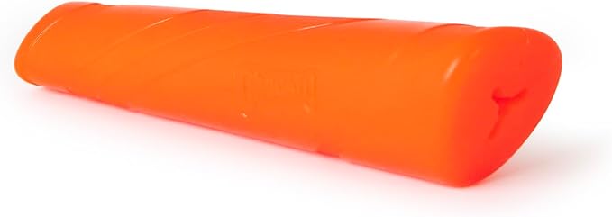 Chuckit! Super Crunch Fetch Stick Dog Toy - Durable TPR Material, Enticing Crunch Sounds, Compatible with Medium and Large Dogs, Mentally and Physically Engaging - 9.2 inches, for Breeds 20-100 lbs