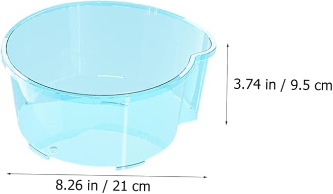 FRCOLOR 3pcs Transparent Turtle Breeding Tank Basking Platform Aquarium for Small Turtles and Fish Easy to Clean High Transparency No Needed