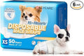 HONEY CARE All-Absorb A27 Male Dog Wrap,Extra Small,50 Count (Pack of 6)