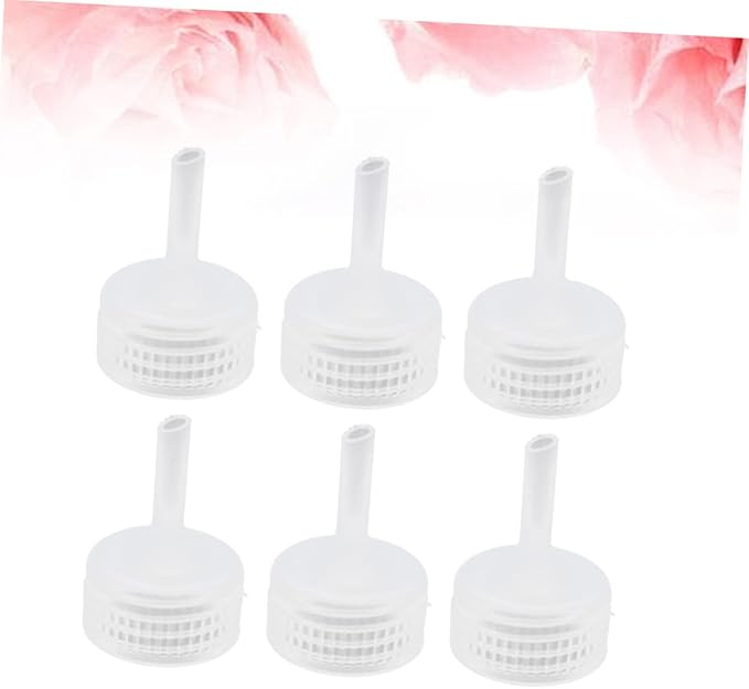 DOITOOL 150pcs Shrimp Egg Hatching Cap Incubator for Aquarium Fish Tank Plastic Tool for Shrimp Breeding Easy to Install Beverage Bottles