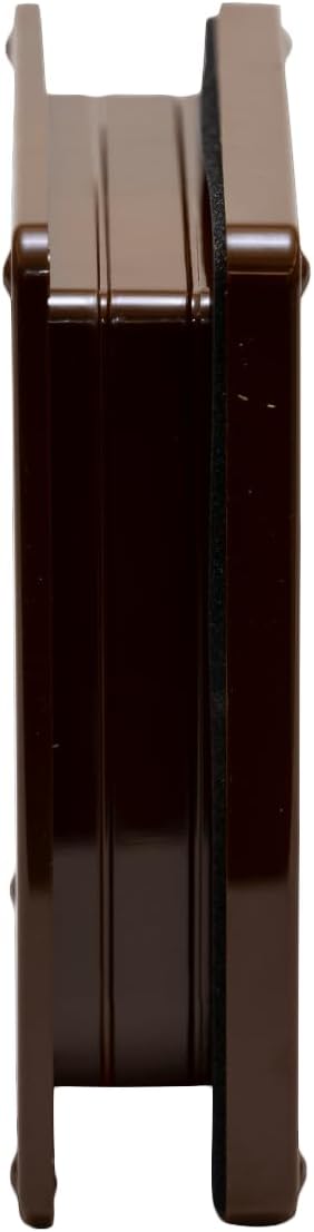 Cat Mate 4-Way-Locking Cat Flap with Door Liner to 2" (235) - Secure Lockable Door for Small to Medium Sized Cats, for UPVC, Wood and Wall, Brown