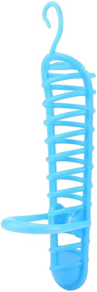 Parrots Feeder Basket Plastic Food Fruit Feeding Perch Stand Holder 9.8in Bird Holder Lightweight for Pet Bird Supplies Fruit Vegetable Millet Container