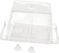 SUPVOX Transparent Acrylic Fish Tank Breeding Box Multifunctional Isolation Incubator for Betta Guppies and Fish with Convenient Suction Fixing