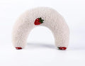 Calming Pillow for Dogs, Soft Dog Bed Pillows Pet Neck Pillow, Dog Calming Pillows for Small Dogs Ultra Soft Fluffy Pet Calming Toy Half Donut Cuddler (B)