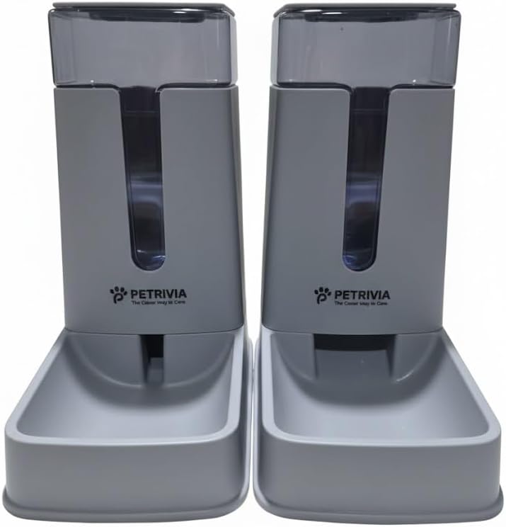 Automatic Pet Feeders Automatic Dog Food and Water Dispenser Water Dispenser for Dogs Gravity Water Dispenser Cat Feeders Automatic Cat Food Dog Water and Food Dispenser Gravity Pet Water Dispenser
