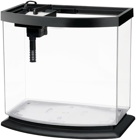 Aqueon 00800199: Aquarium Kit Mini Bow Led Blk 2.5G