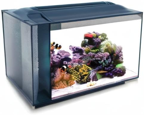 Fluval Evo XII Saltwater Aquarium Kit, 13.5 Gal. – Saltwater Fish Tank with Reef-Capable LED, Efficient 3-Stage Filtration and Seamlessly Integrated Hardware