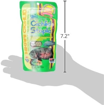 Hikari 2-Ounce Cichlid Staple Floating Pellets for Pets, Medium