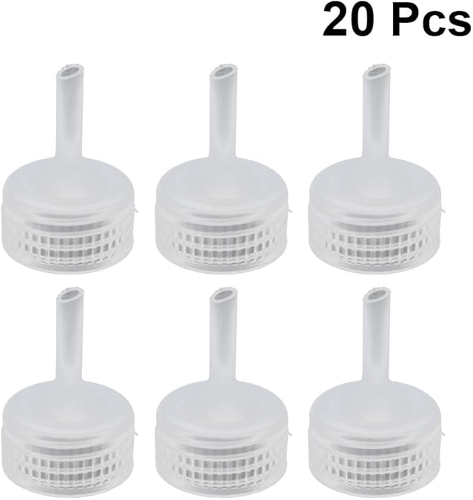 Balacoo 20 Pcs Brine Shrimp Hatchery Kits: Brine Shrimp Hatchery Caps for Soda Bottle - Artemia Hatching Tool, Aquarium Accessories