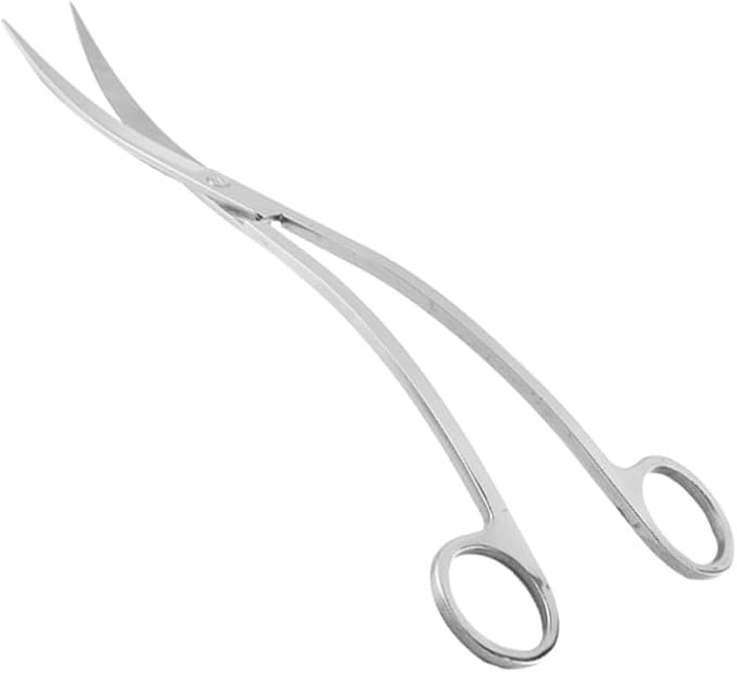 Stainless Steel Wave for Aquatic Plants Trimming Tools for Aquarium Maintenance Rustproof Design for Smooth Cutting and Easy Handling for Low-growing Carpet Plants